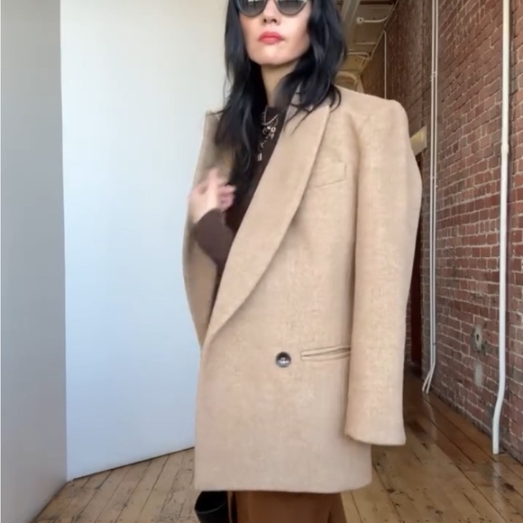 Horses Atelier Jackets & Blazers - Horses Atelier Blazer - Camel Houndstooth